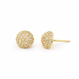 Kate Spade Pave Dome Stud Earrings
